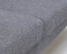 Load image into Gallery viewer, Asko AVEC S 2,5-istuttava kangassohva harmaa