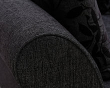 Lataa kuva Galleria-katseluun, 4-istuttava kangassohva harmaa