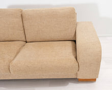Lataa kuva Galleria-katseluun, 2,5-istuttava kangassohva beige