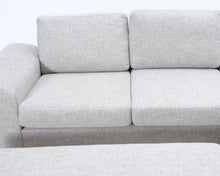 Load image into Gallery viewer, Asko 3-istuttava divaanisohva rahilla vaaleanharmaa