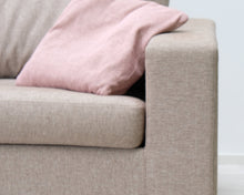 Lataa kuva Galleria-katseluun, 5-istuttava kulmasohva beige