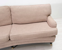 Load image into Gallery viewer, 3-istuttava kangassohva beige