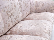 Lataa kuva Galleria-katseluun, 3-istuttava Chippendale sohva vanha roosa
