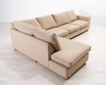 Lataa kuva Galleria-katseluun, 6-istuttava kulmasohva beige