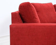 Load image into Gallery viewer, Asko 4-istuttava kulmasohva punainen