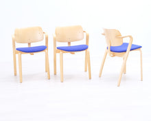 Load image into Gallery viewer, Aslak tuoli koivu / sininen