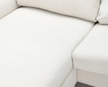Lataa kuva Galleria-katseluun, 3-istuttava divaanisohva luonnonvalkoinen
