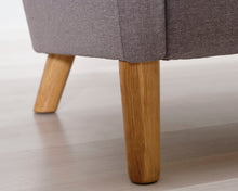 Lataa kuva Galleria-katseluun, 2,5-istuttava kangassohva harmaa