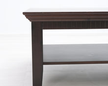 Lataa kuva Galleria-katseluun, Tummaksi petsattu sohvapöytä