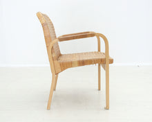 Lataa kuva Galleria-katseluun, Artek 45 nojatuoli rottinki