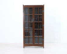 Lataa kuva Galleria-katseluun, Aasialainen vitriini ruskea