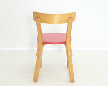 Lataa kuva Galleria-katseluun, Artek 66 ruokatuoli punainen