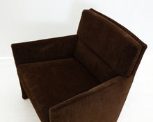 Load image into Gallery viewer, B&B Italia Posa nojatuoli tummanruskea