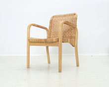 Lataa kuva Galleria-katseluun, Artek 45 nojatuoli rottinki