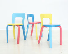 Lataa kuva Galleria-katseluun, Artek 65 ruokatuoli Nokian erikoisväri