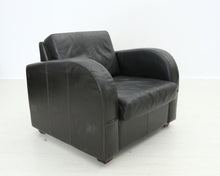 Lataa kuva Galleria-katseluun, Antiikkinahkainen nojatuoli II