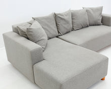 Lataa kuva Galleria-katseluun, 3-istuttava divaanisohva harmaa