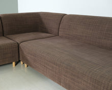 Lataa kuva Galleria-katseluun, Adea Camp kulmasohva tummanruskea