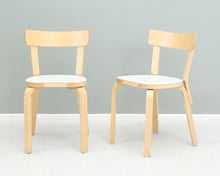 Lataa kuva Galleria-katseluun, Artek 69 tuoli valkoinen laminaatti