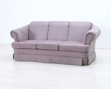 Load image into Gallery viewer, Asko 3-istuttava kangassohva harmaa