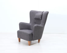 Load image into Gallery viewer, Asko Richard nojatuoli harmaa