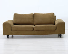 Load image into Gallery viewer, Asko 2,5-istuttava kangassohva vihreä