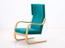 Lataa kuva Galleria-katseluun, Artek 401 nojatuoli turkoosi