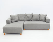 Lataa kuva Galleria-katseluun, 3-istuttava divaanisohva harmaa