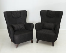 Load image into Gallery viewer, Asko Richard nojatuoli musta
