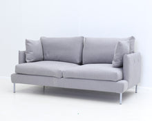 Lataa kuva Galleria-katseluun, HT Collection Como 2-istuttava sohva harmaa
