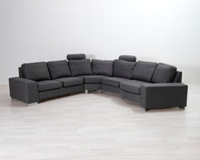 Lataa kuva Galleria-katseluun, Above kulmasohva harmaa
