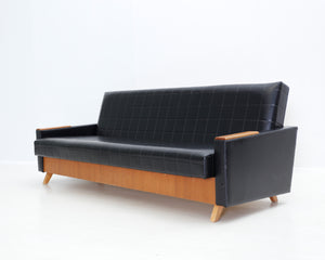 60-luvun kerni sohva musta