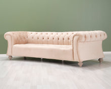 Lataa kuva Galleria-katseluun, 4-istuttava kangassohva beige
