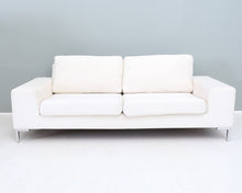 Load image into Gallery viewer, Asko Max 3-istuttava kangassohva valkoinen
