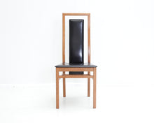 Lataa kuva Galleria-katseluun, Calligaris ruokatuoli nahkaverhoilulla

