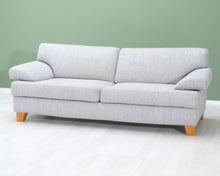 Load image into Gallery viewer, Asko Florence 3-istuttava kangassohva vaaleanharmaa
