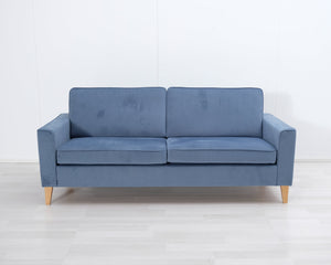 Isku Casa 3-istuttava sohva sininen