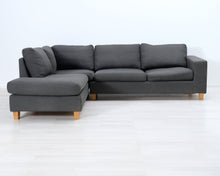 Lataa kuva Galleria-katseluun, 5-istuttava kulmasohva harmaa
