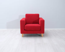 Lataa kuva Galleria-katseluun, Adea nojatuoli punainen
