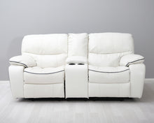 Load image into Gallery viewer, 2-istuttava reclinersohva valkoinen
