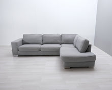 Load image into Gallery viewer, Asko 4-istuttava kulmasohva harmaa
