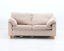 Load image into Gallery viewer, Asko 2-istuttava vuodesohva beige

