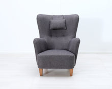 Load image into Gallery viewer, Asko Richard nojatuoli harmaa
