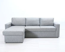 Load image into Gallery viewer, Asko VIGO 3-istuttava divaanivuodesohva vaaleanharmaa
