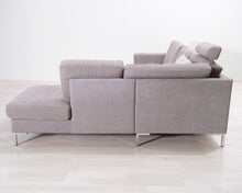 Lataa kuva Galleria-katseluun, 4-istuttava kulmasohva divaanilla harmaa
