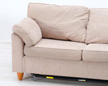 Load image into Gallery viewer, Asko 2-istuttava vuodesohva beige
