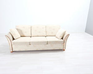 3-istuttava vuodesohva beige