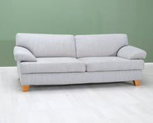 Load image into Gallery viewer, Asko Florence 3-istuttava kangassohva vaaleanharmaa
