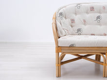 Lataa kuva Galleria-katseluun, Rottinkinen 2-istuttava sohva
