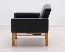 Lataa kuva Galleria-katseluun, 60-luvun kerninojatuoli musta
